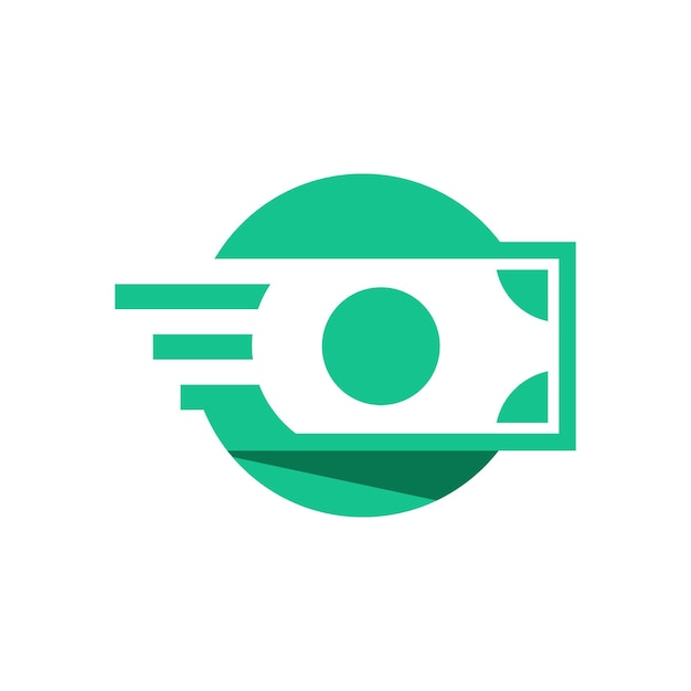 Logotipo dinheiro rápido