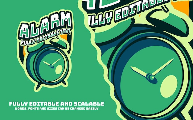 Vetor logotipo do alarm sports mascots