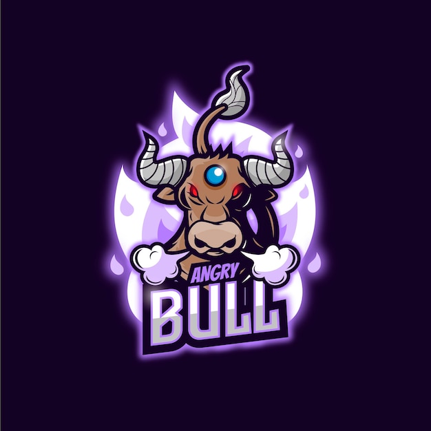 Logotipo do angry bull esports