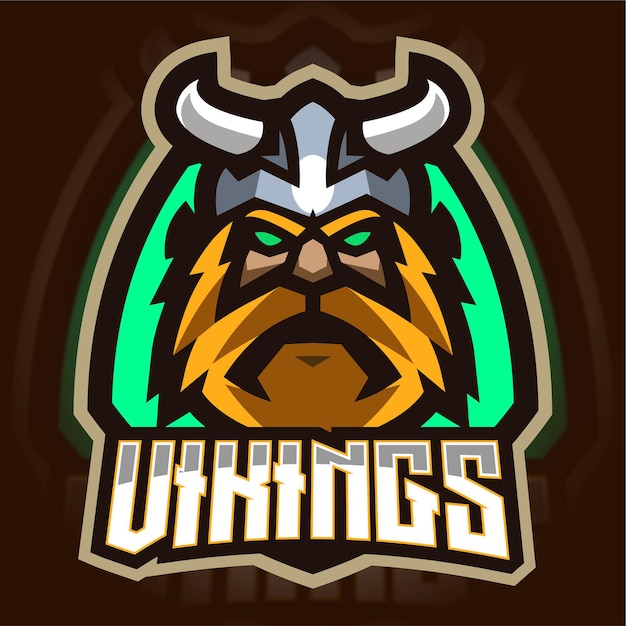 Logotipo do antigo mascote viking