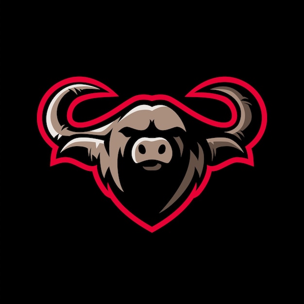 Logotipo do buffalo e sport