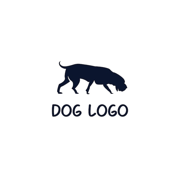 Logotipo do cão bloodhound