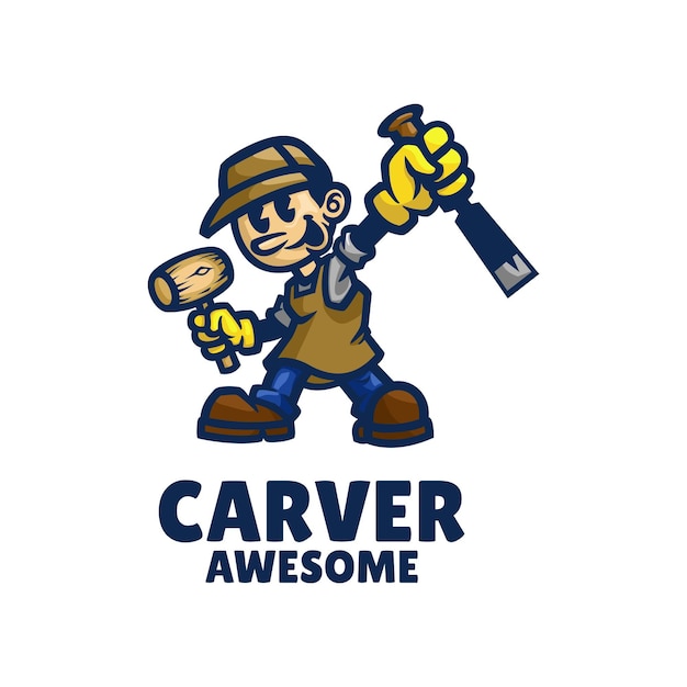 Vetor logotipo do carver