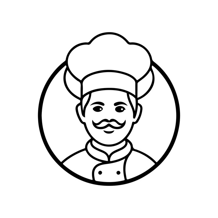 Vetor logotipo do chef