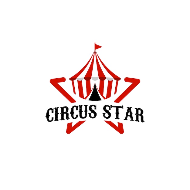 Vetor logotipo do circo