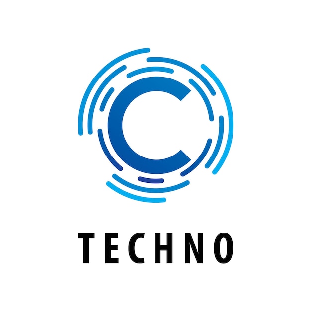 Logotipo do circuito de tecnologia inicial c