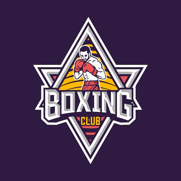 Logotipo do clube de boxe