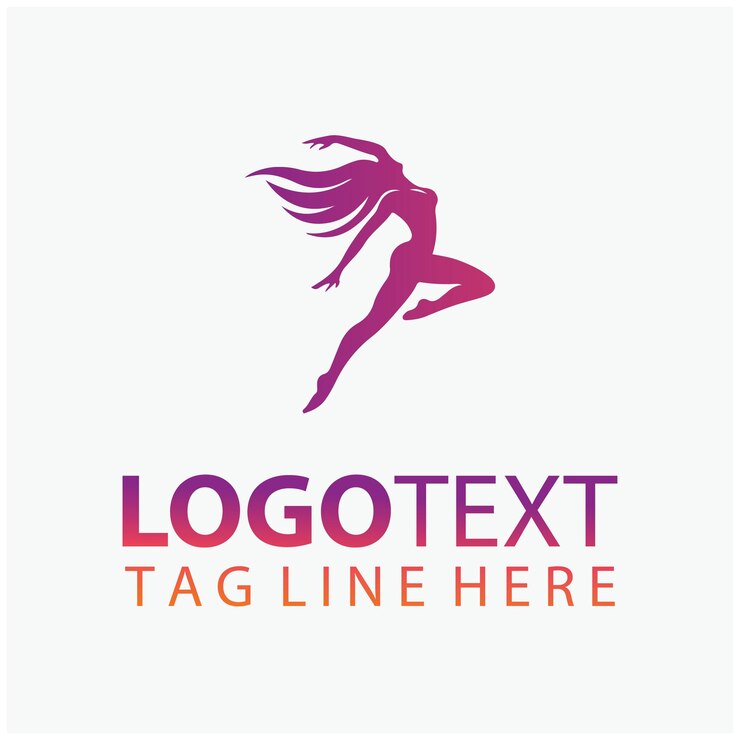 Vetor logotipo do dançarino
