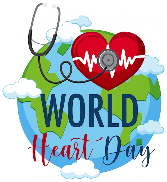 Logotipo do dia mundial do coração