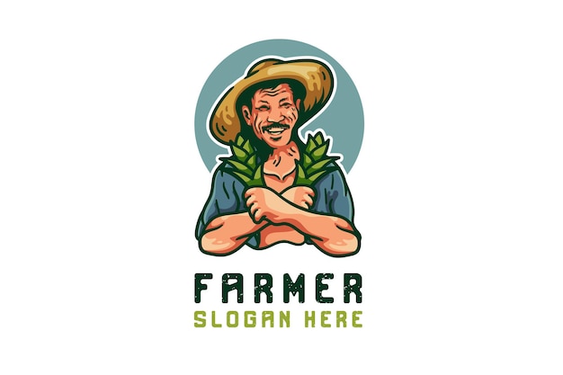 Logótipo do farmer mascot