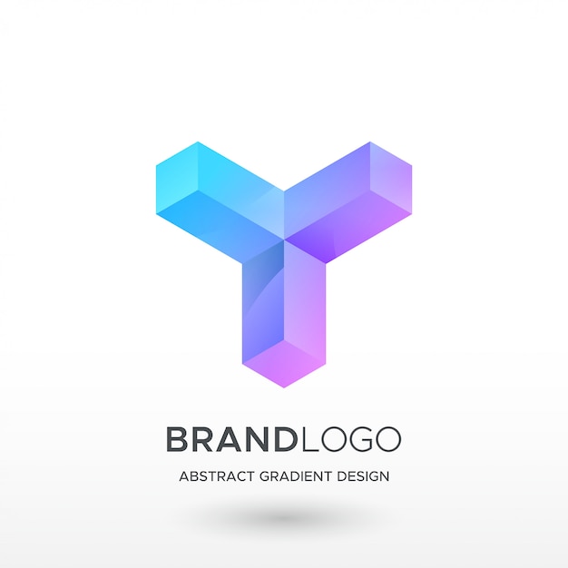 Logotipo do gradiente y