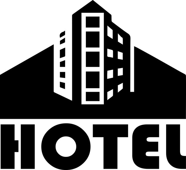 Logotipo do hotel vetor 30