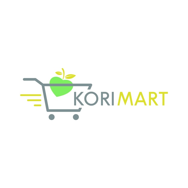 Vetor logotipo do kori mart