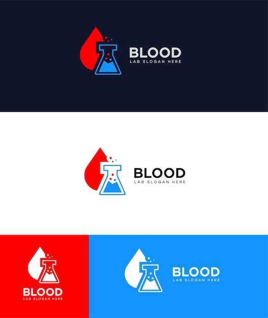 Logotipo do laboratório de sangue