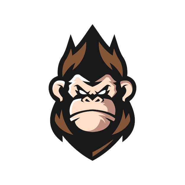 Logotipo do macaco mascote