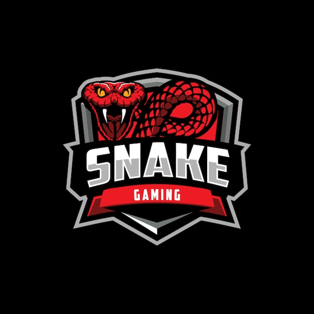 Logotipo do mascote da cobra