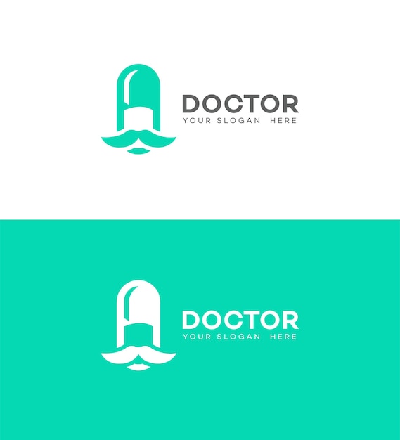 Vetor logotipo do médico