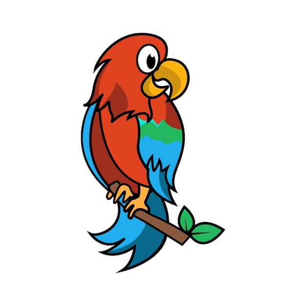 logotipo do papagaio