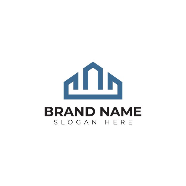logotipo do pino de localização vetorial com ideia de conceito de linha criativa