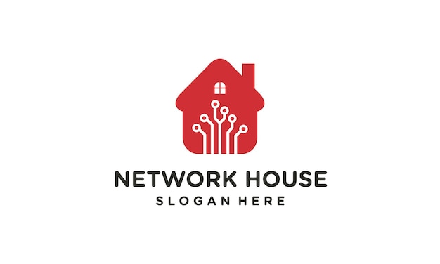 Logotipo do projeto de rede de tecnologia doméstica