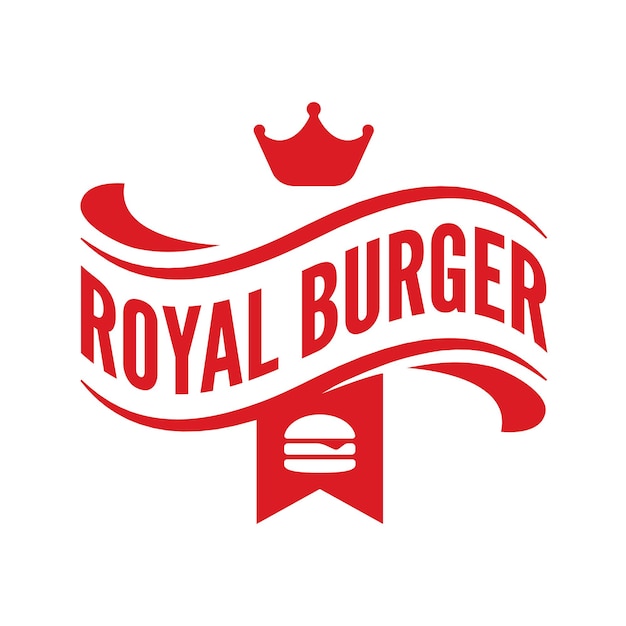 Logotipo do red royal burger