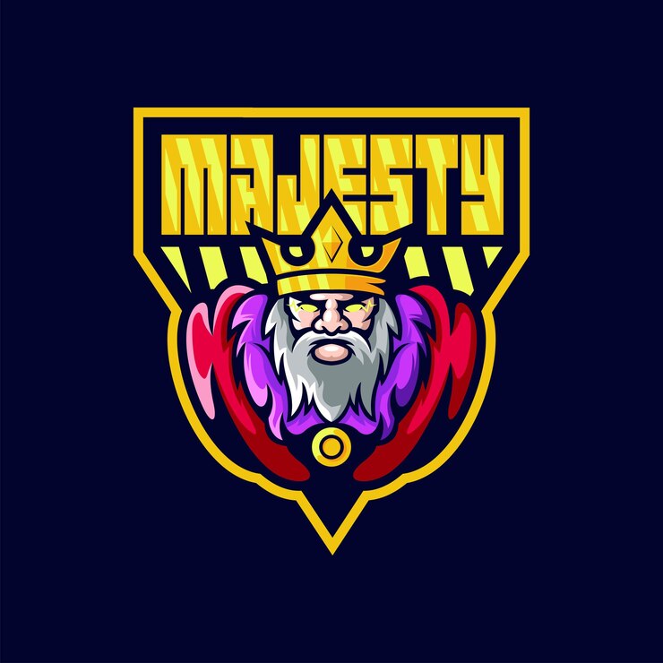 Vetor logotipo do rei majestade nasacot