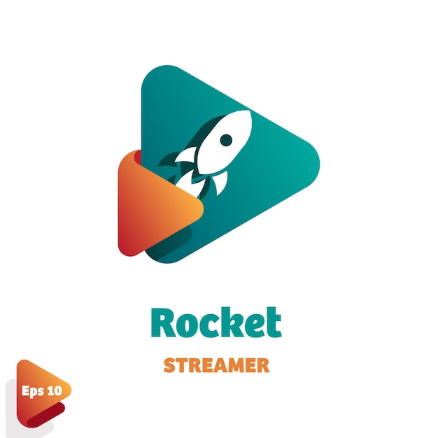 Logotipo do Rocket Streamer