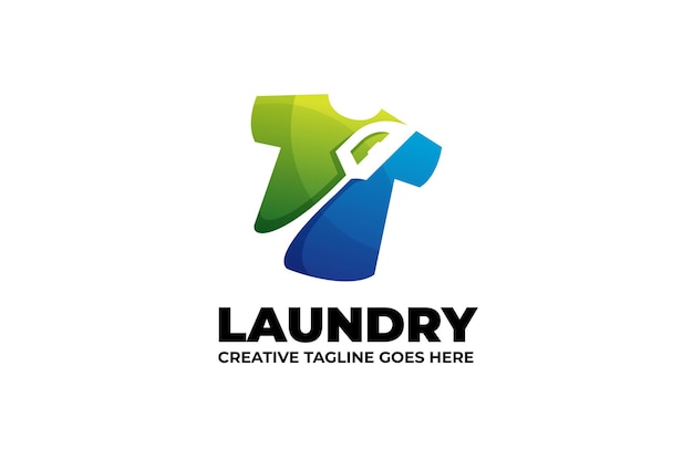 Logotipo do serviço de lavanderia