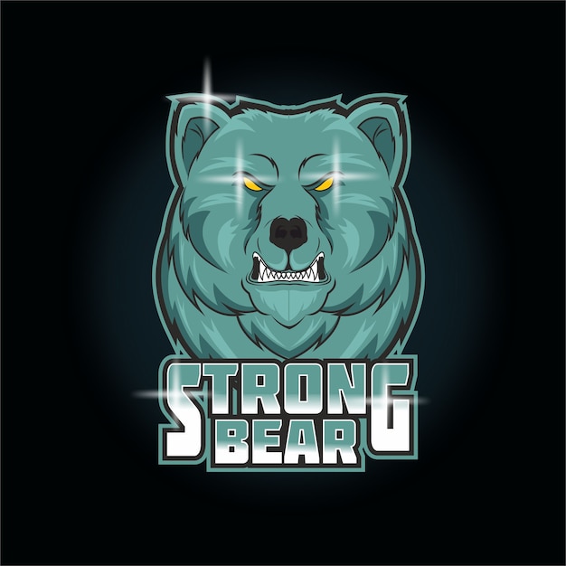 Logotipo do strong bear esport