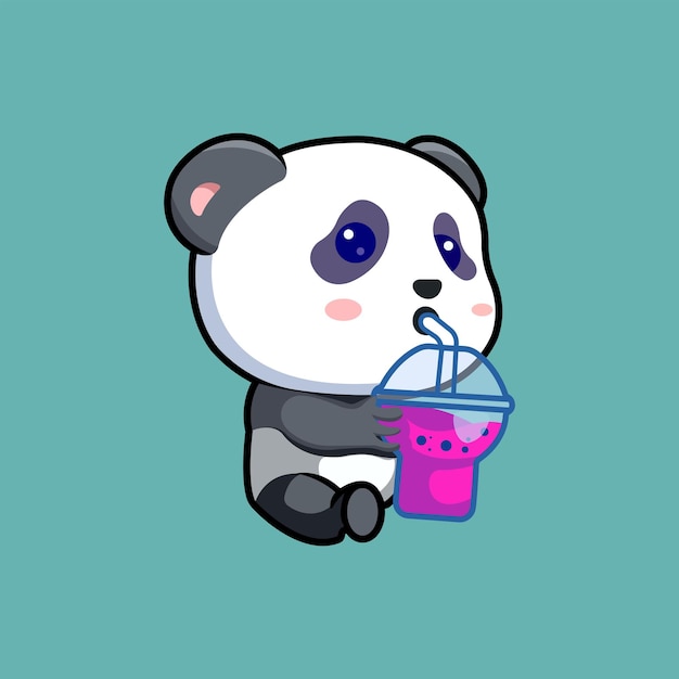 Logotipo do suco de panda