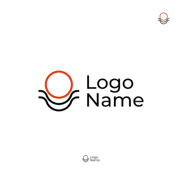 Logotipo do Sunset Minimalist