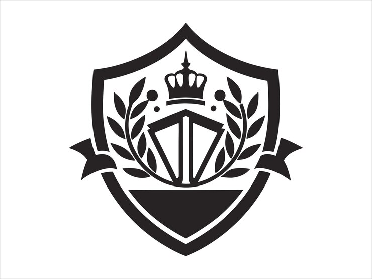 Vetor logotipo do troféu educacional icon silhueta desenho vector