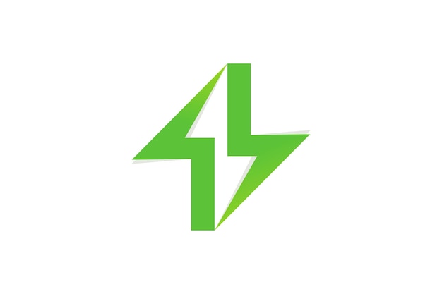 Logotipo Do Trovão Da Seta Do Vetor
