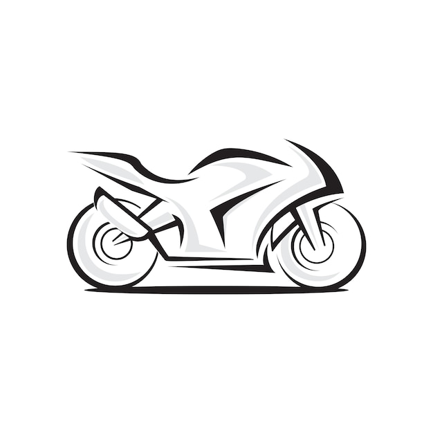 Vetor logotipo do vetor da motocicleta