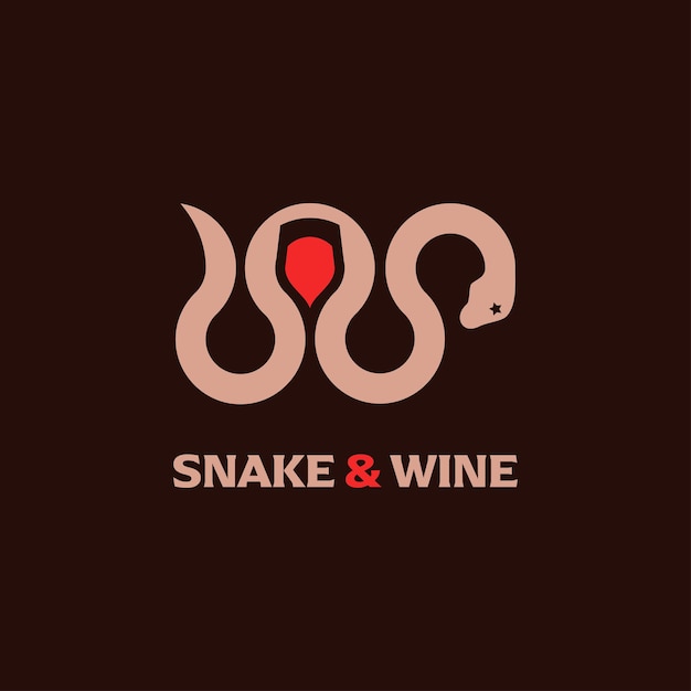 Logotipo do vinho da cobra