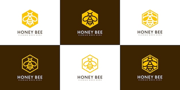 Logotipo dos animais honey bee