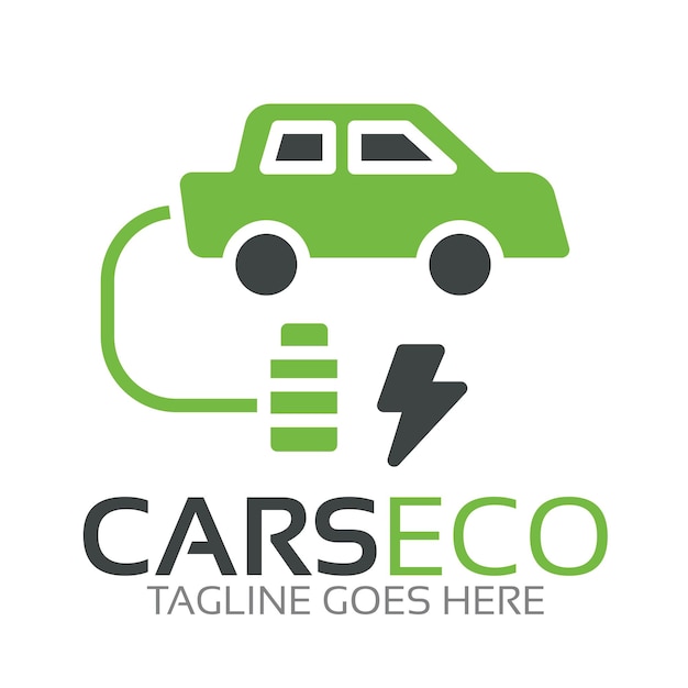 Vetor logotipo eco cars