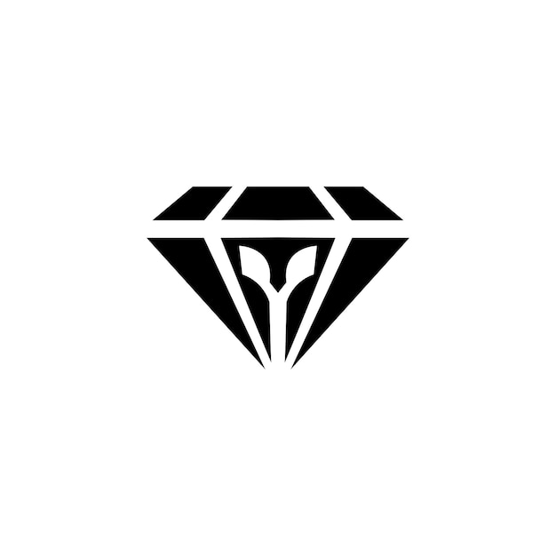 Logotipo espartano de diamante