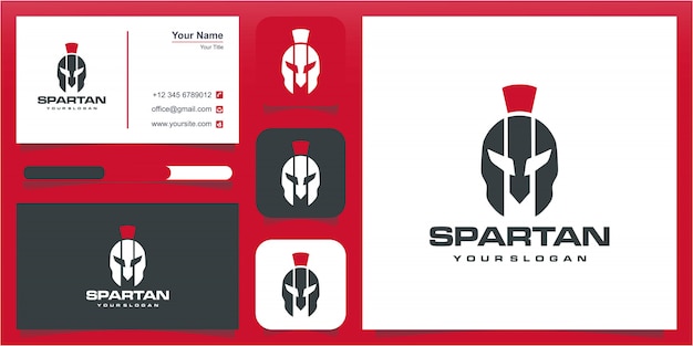 Logotipo espartano, logotipo sparta, logotipo espartano capacete.