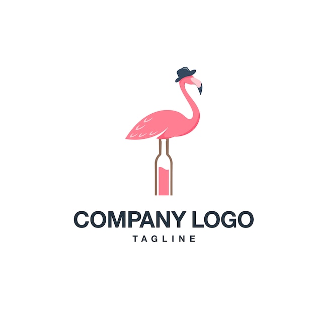 Logotipo flamingo