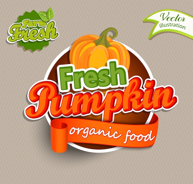 Logotipo fresh pumkin.