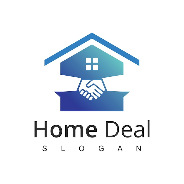 Vetor logotipo imobiliário logotipo da agência de venda de casas ilustração de negócio de casas