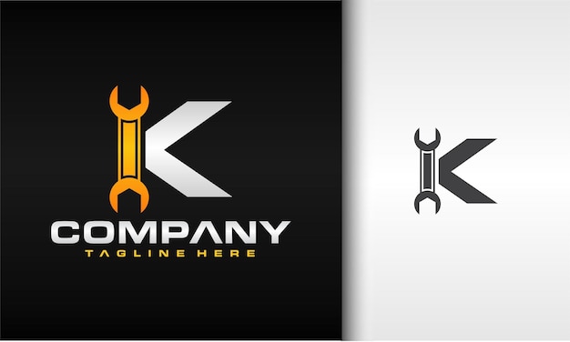 Logotipo inicial da chave k