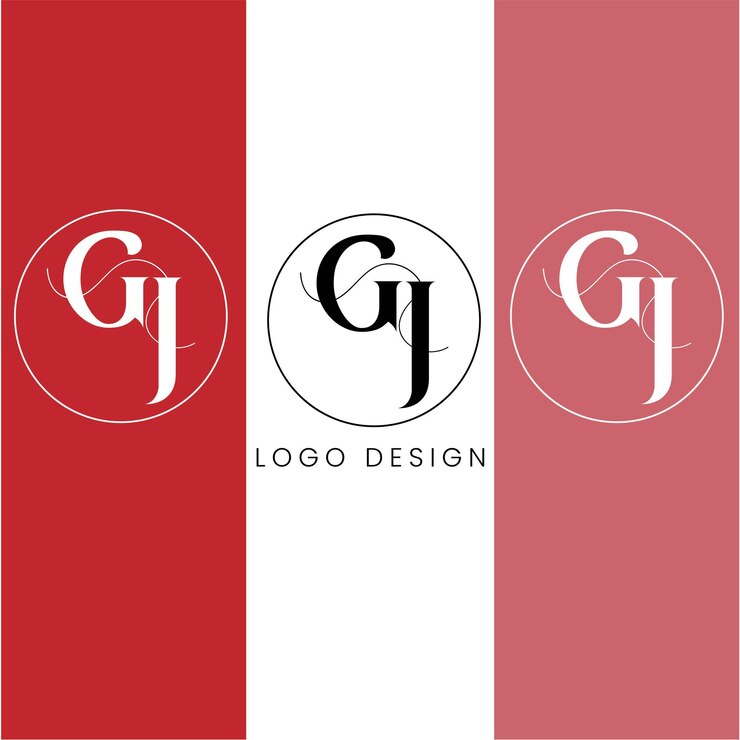 Vetor logotipo inicial jg