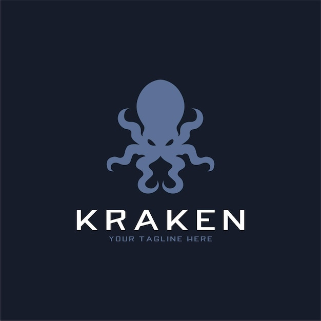 Vetor logotipo kraken