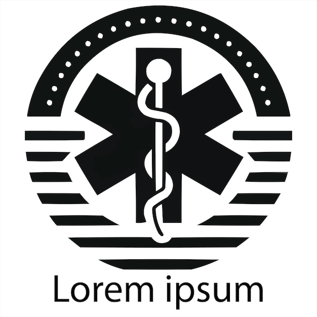 Vetor logotipo médico