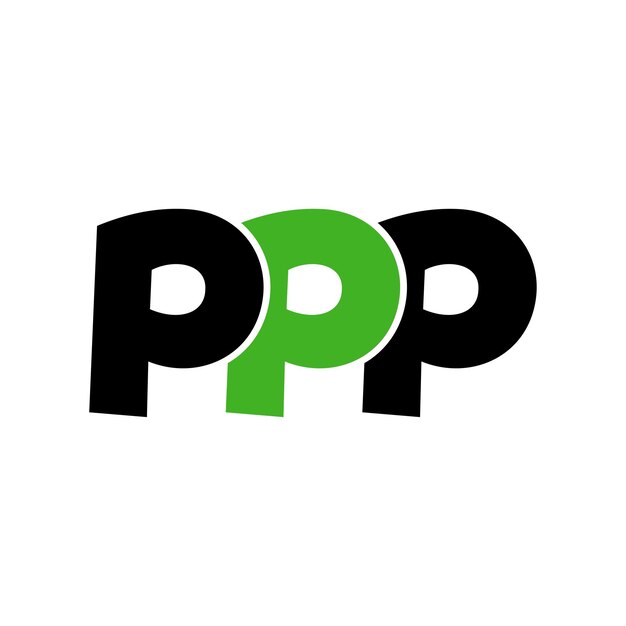 Logotipo minimalista ppp