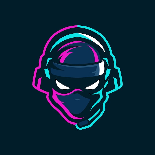 Logotipo ninja