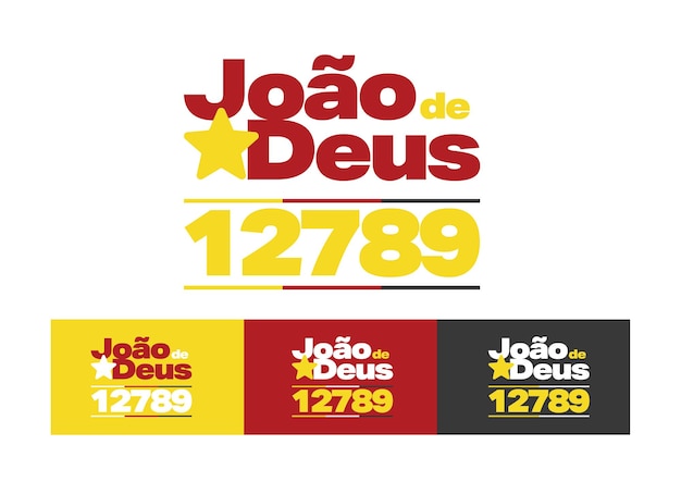 Vetor logotipo politico joo de deus 12789