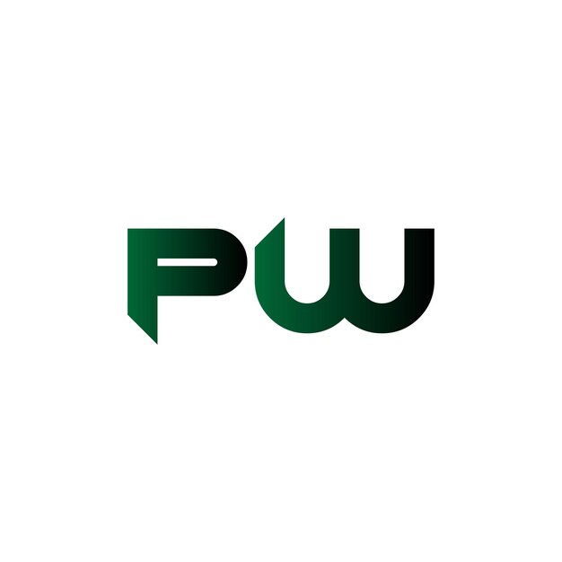 Vetor logotipo pw
